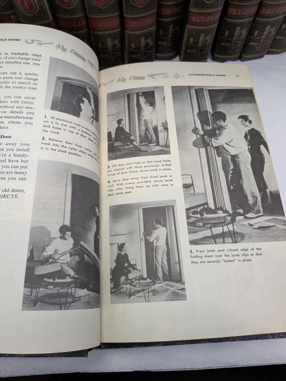 12 Vol Set VTG 1956 Popular Science Do It Yourself Encyclopedia Mid Century
